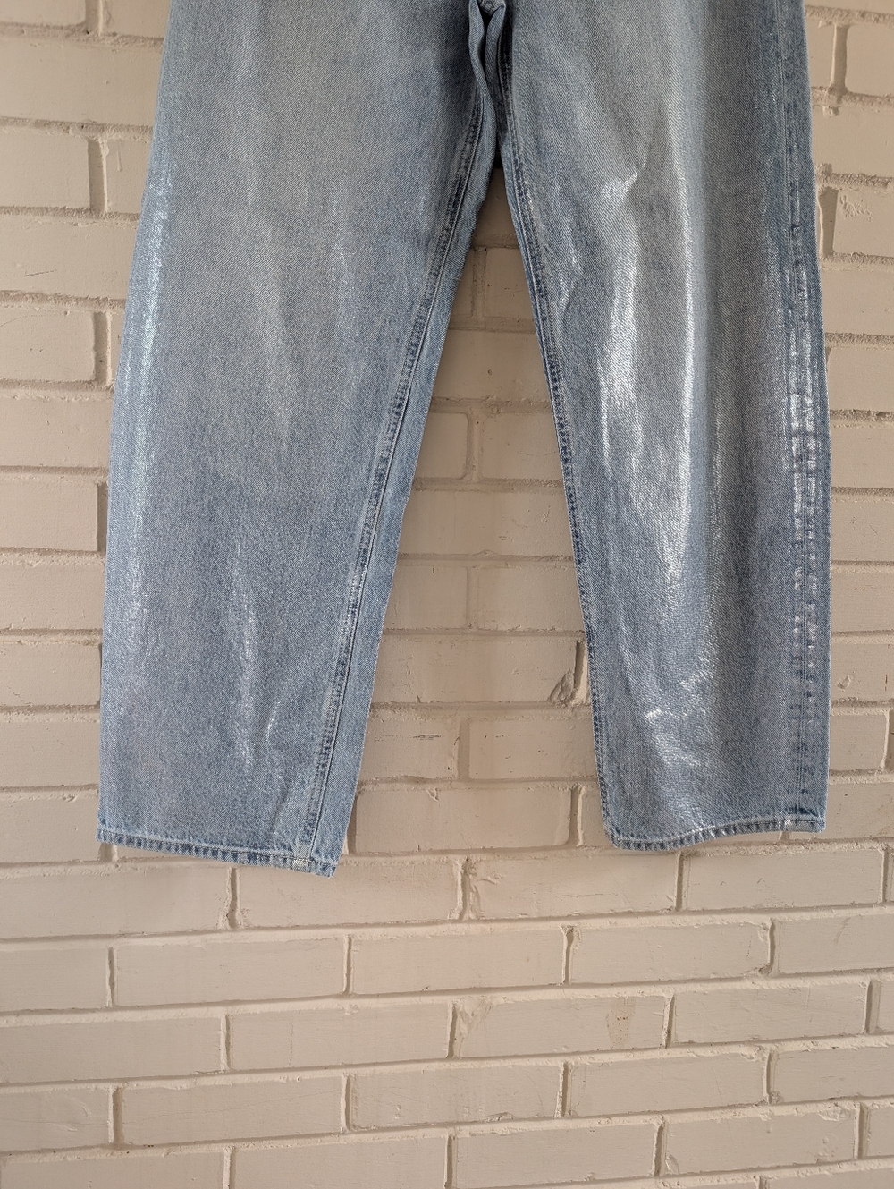 Pistola 29 Wes Sparkle Barrel Jeans High Rise 100% Cotton Spellbound - Picture 5 of 10
